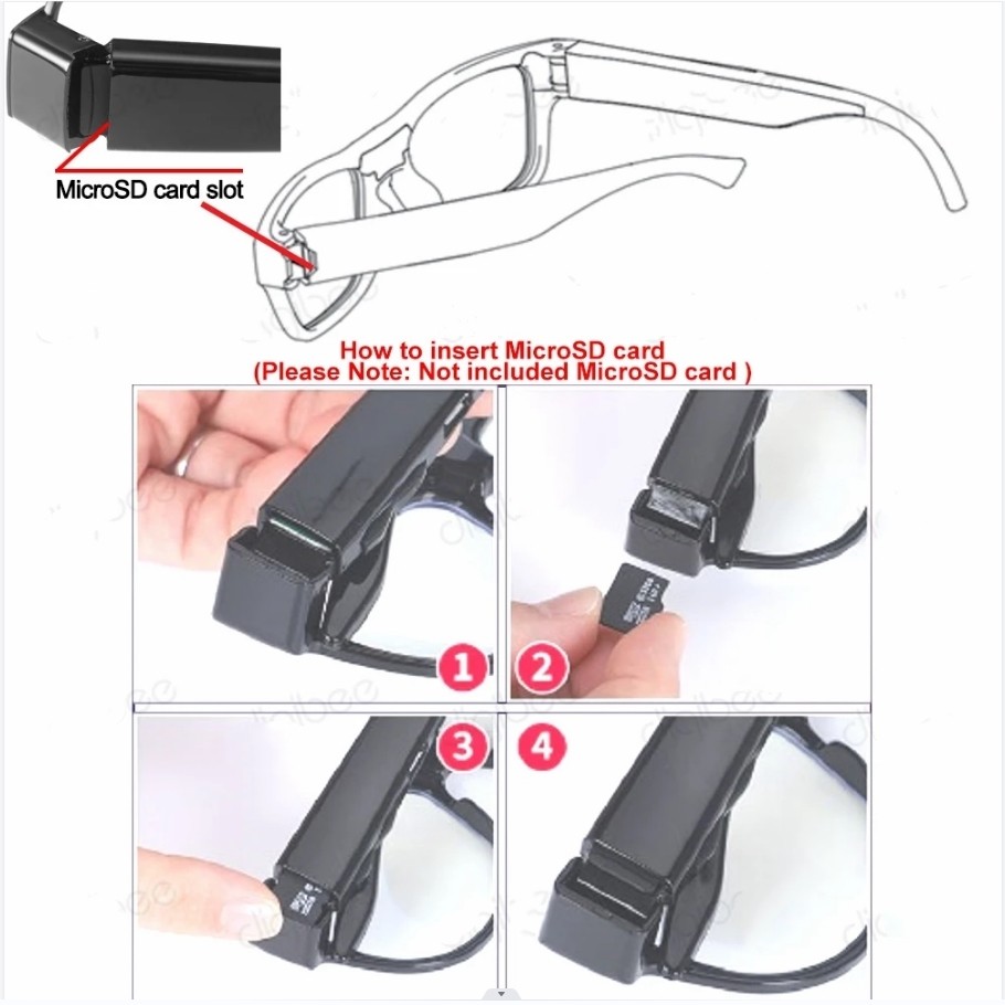 Sports Mini Glasses Camera DVR Sunglasses Digital Video Recorder Camcorder Sunglasses Eye Protection