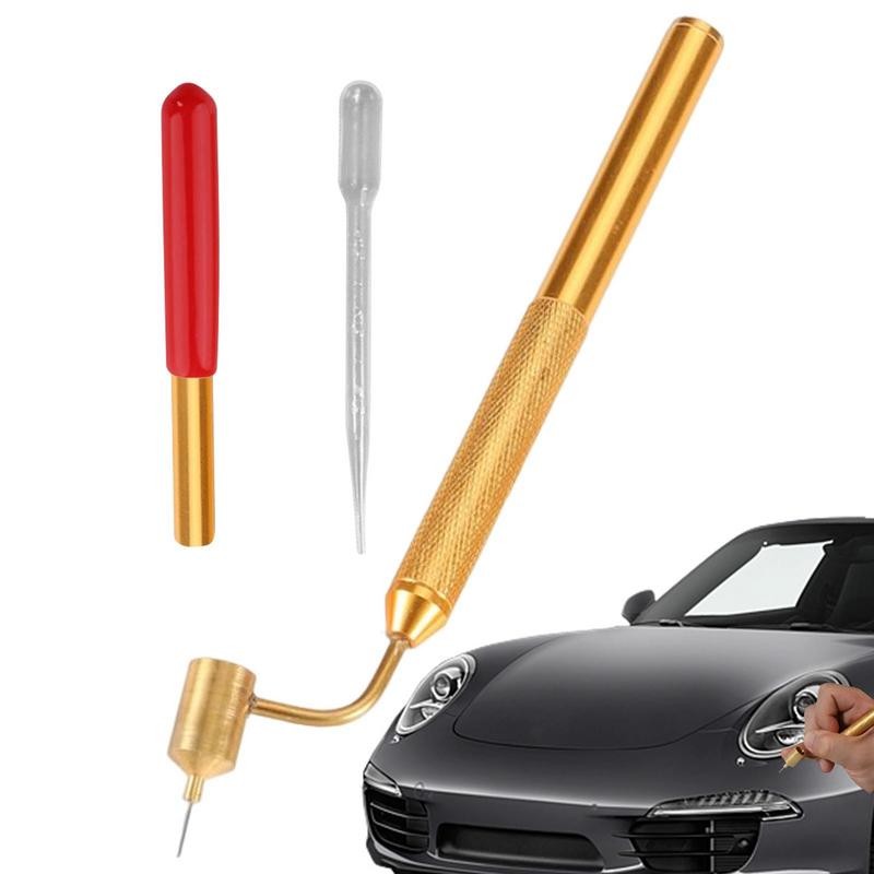 

Detailing Fine Lines Fluid Writer Paint Applicator Pen Slanting Precision Ruling Pen Precision Touch Up Paint 0.5/0.7mm