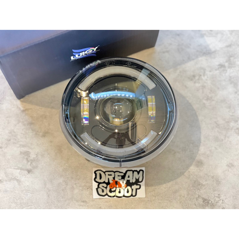 headlamp daymaker luigy vespa LX headlamp vespa matic daymaker vespa lx