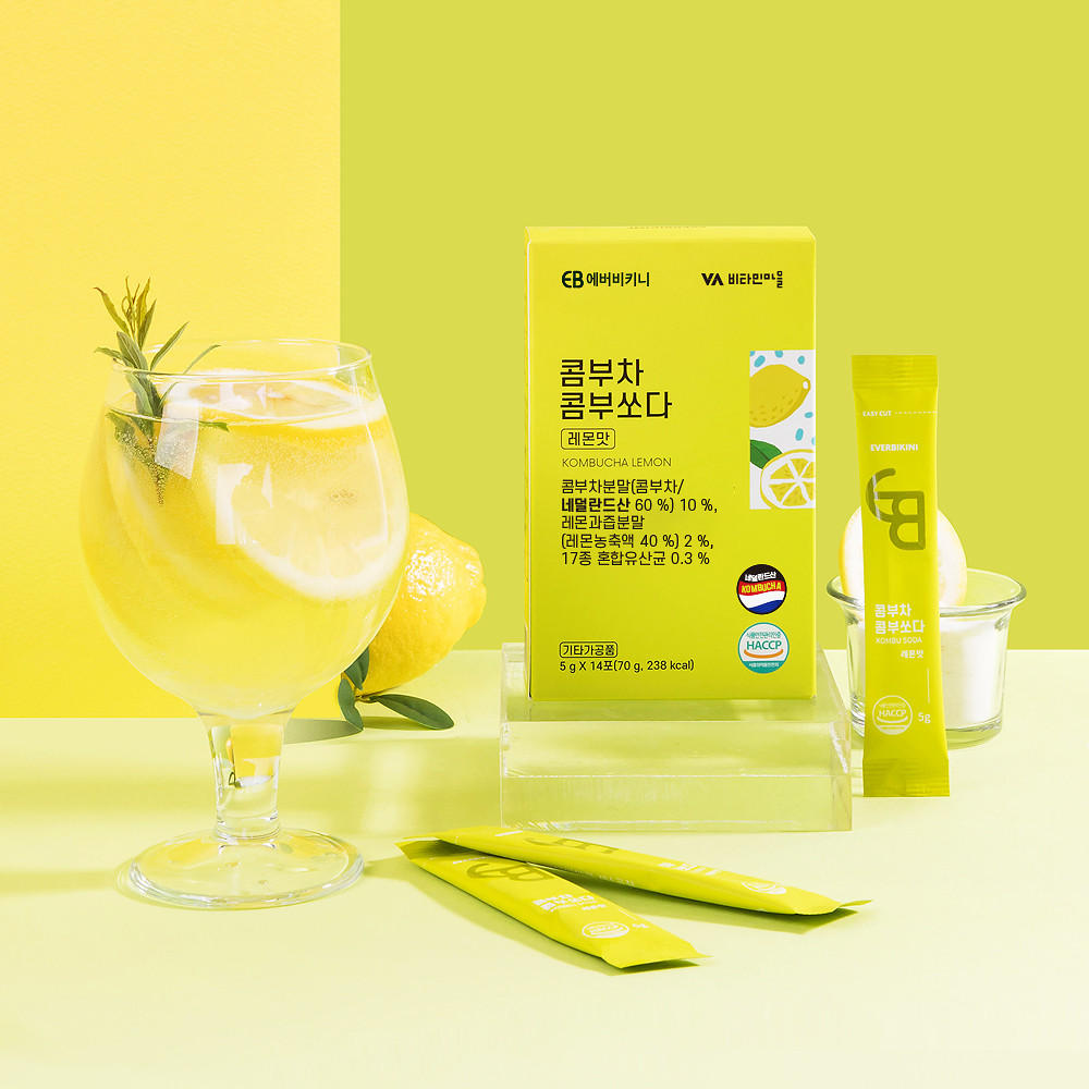 

EB Kombucha Lemon - 1 Box isi 14s