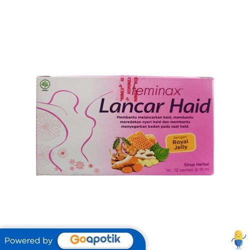 

Feminax Lancar Haid 15 Ml Box 12 Sachet