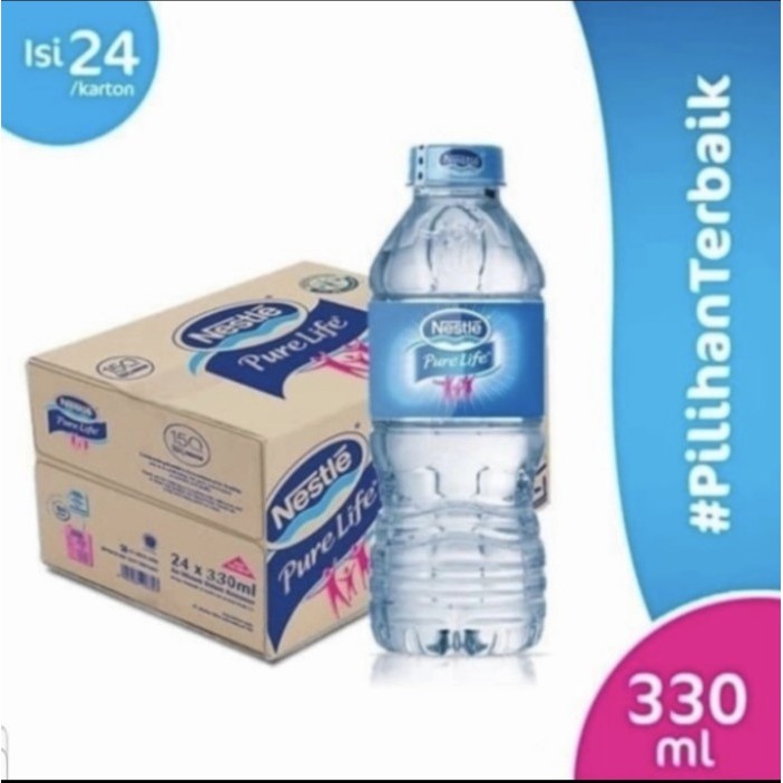 

Nestle Pure Life Botol 330 ml Air Minum Karton Dus 24 pcs (Gojek)