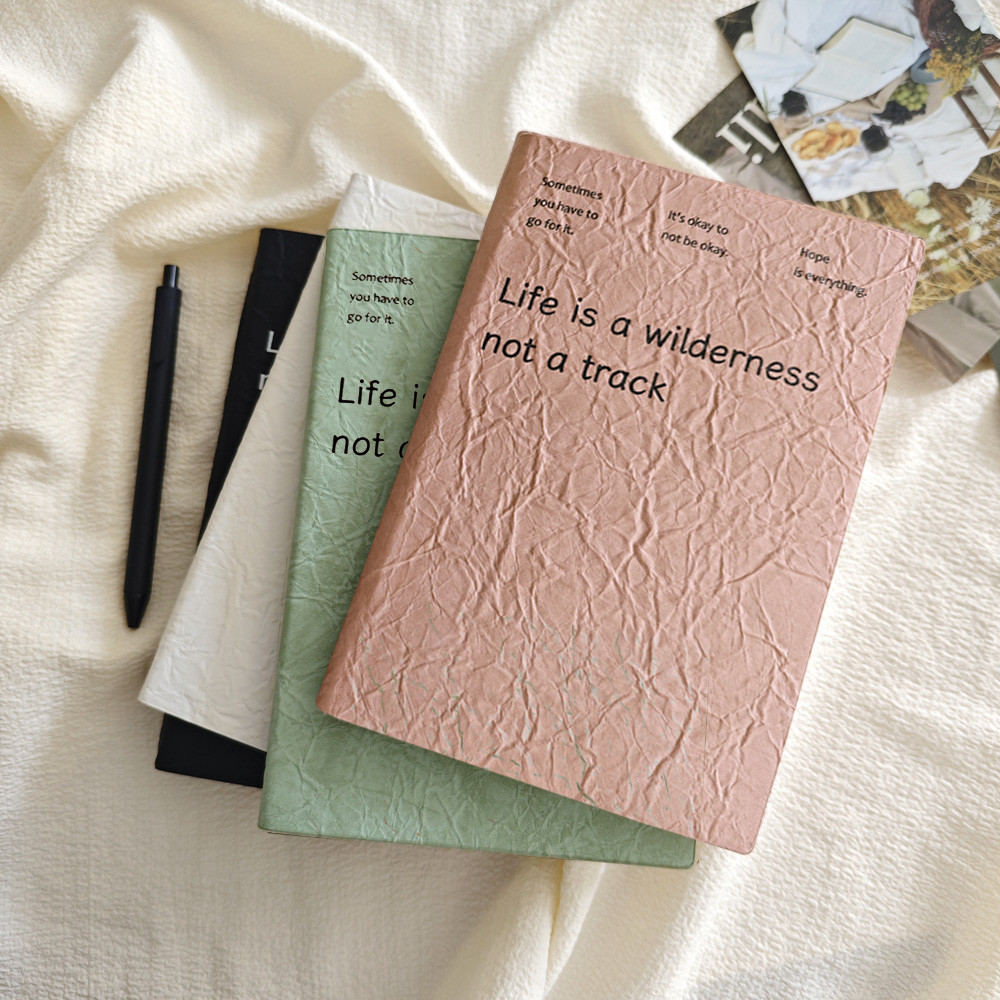 

A5 Lined Notebook 8.3" x 5.5", 160 Pages Journal for Writing, College Ruled Softcover Leather Journal for Work, Note Taking