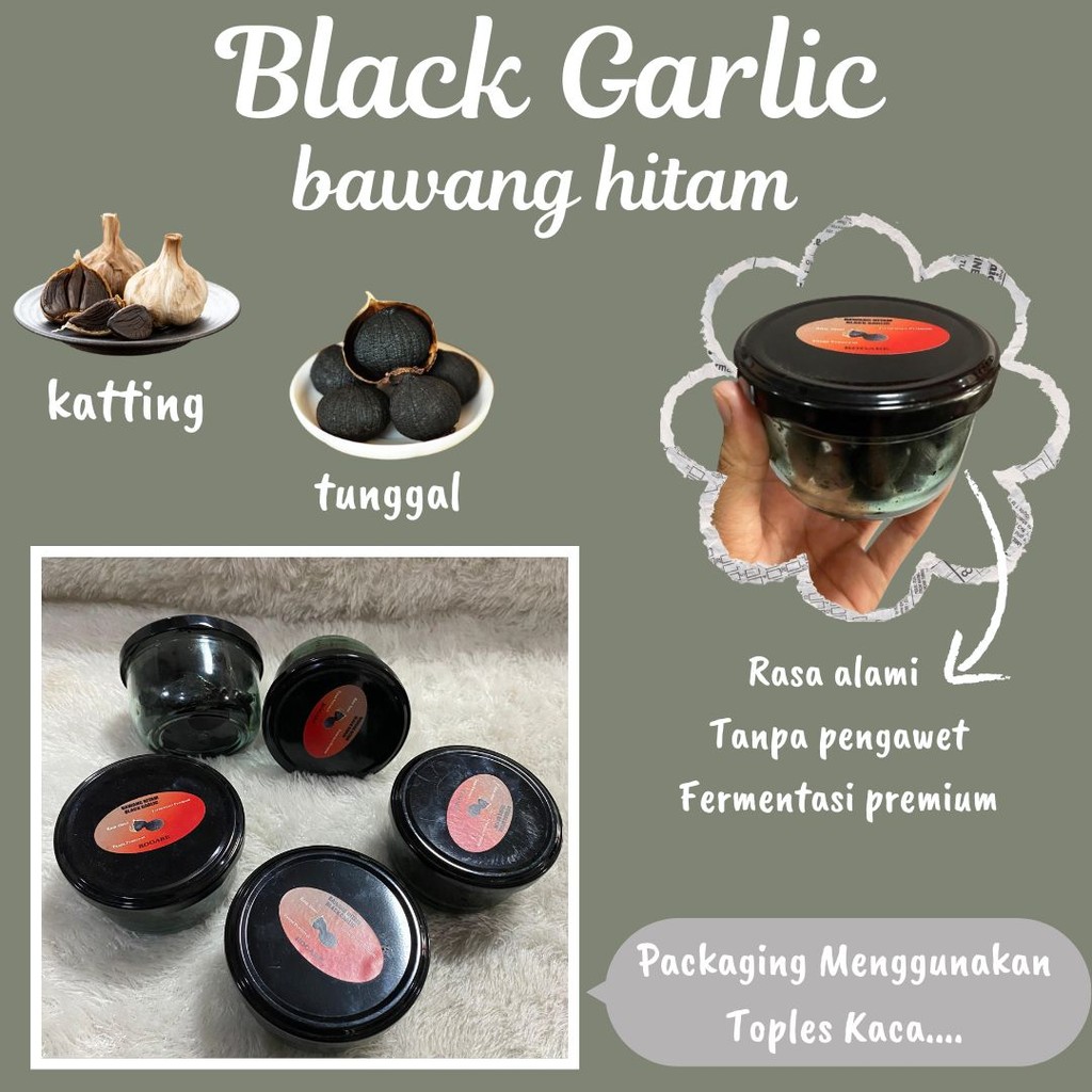 

Black Garlic - Bawang Hitam Tunggal - Bawang Hitam Kating - 100% Asli - HERBAL BERMACAM KHASIAT / M B