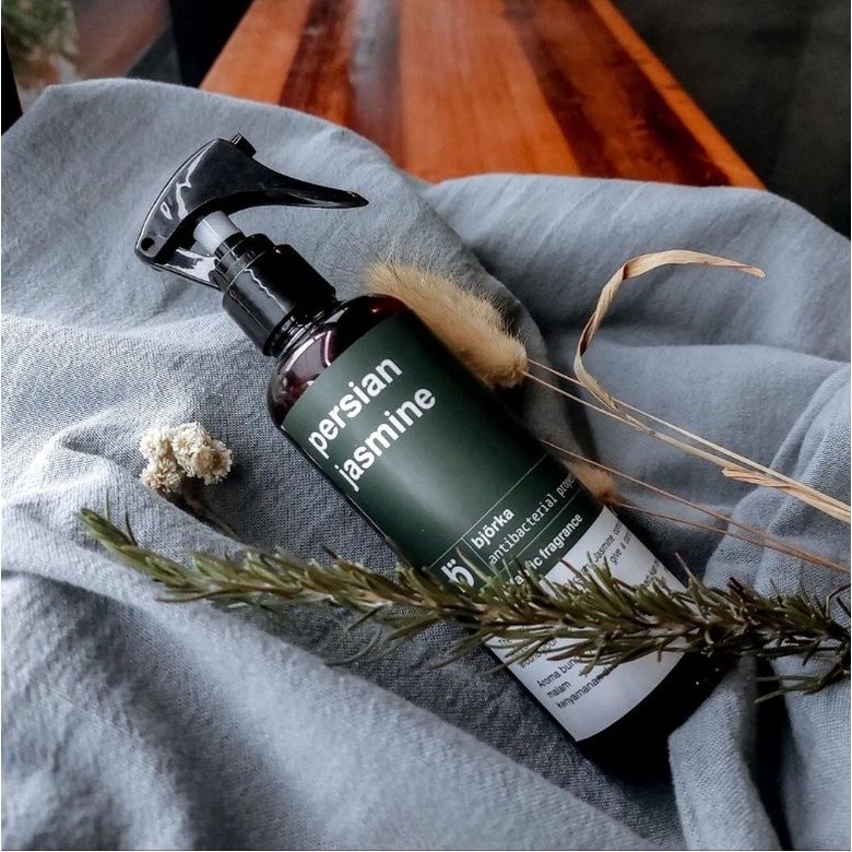 Bjorka Antibacterial Linen Spray Pengharum kamar Tidur Pewangi Lemari Pakaian Persian Jasmine