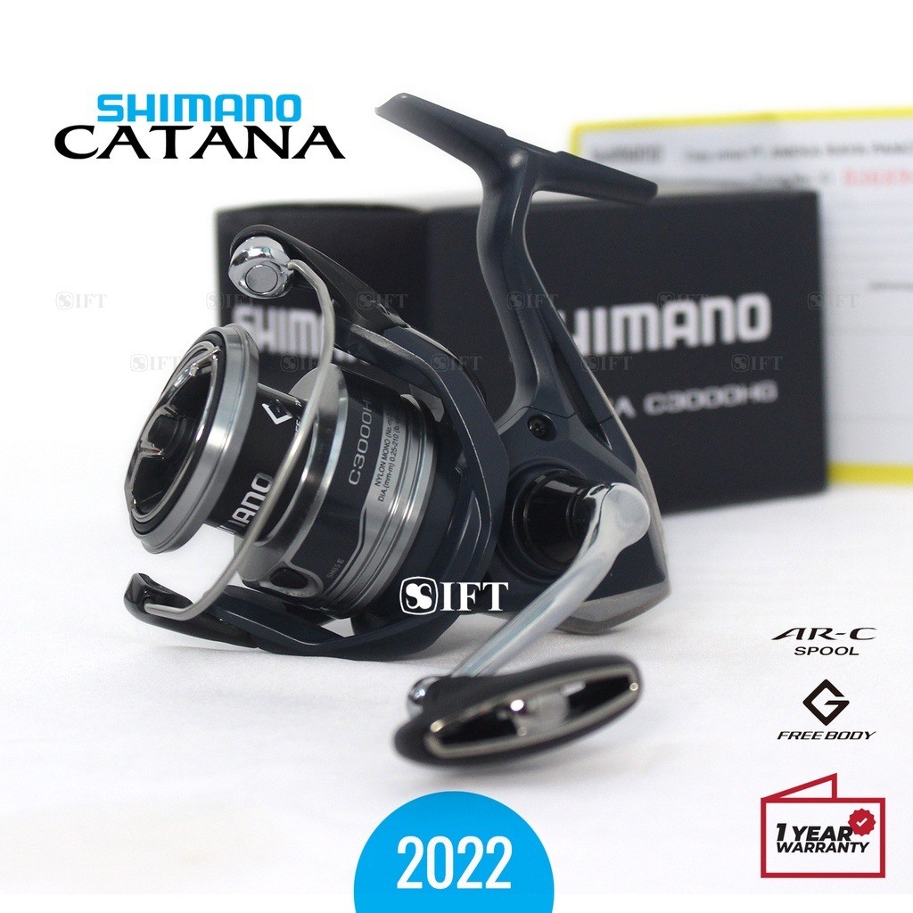 promo special 10.10 Reel Shimano CATANA FE [2022] 1000 2000 2500 3000 4000 HG XG Pancing Resmi