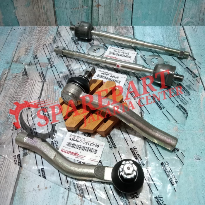 Tie rod end + long tie rod rack end Vios old Vios gen 1 gen1 original