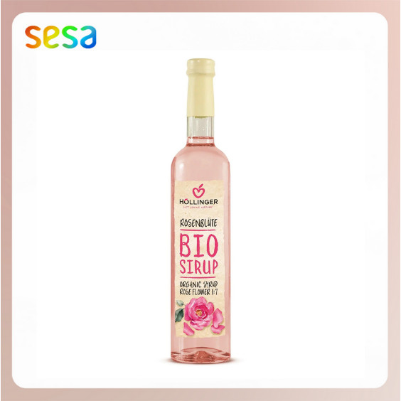 

HOLLINGER Organic Rose Flower Syrup 50ml - Sirup Sehat