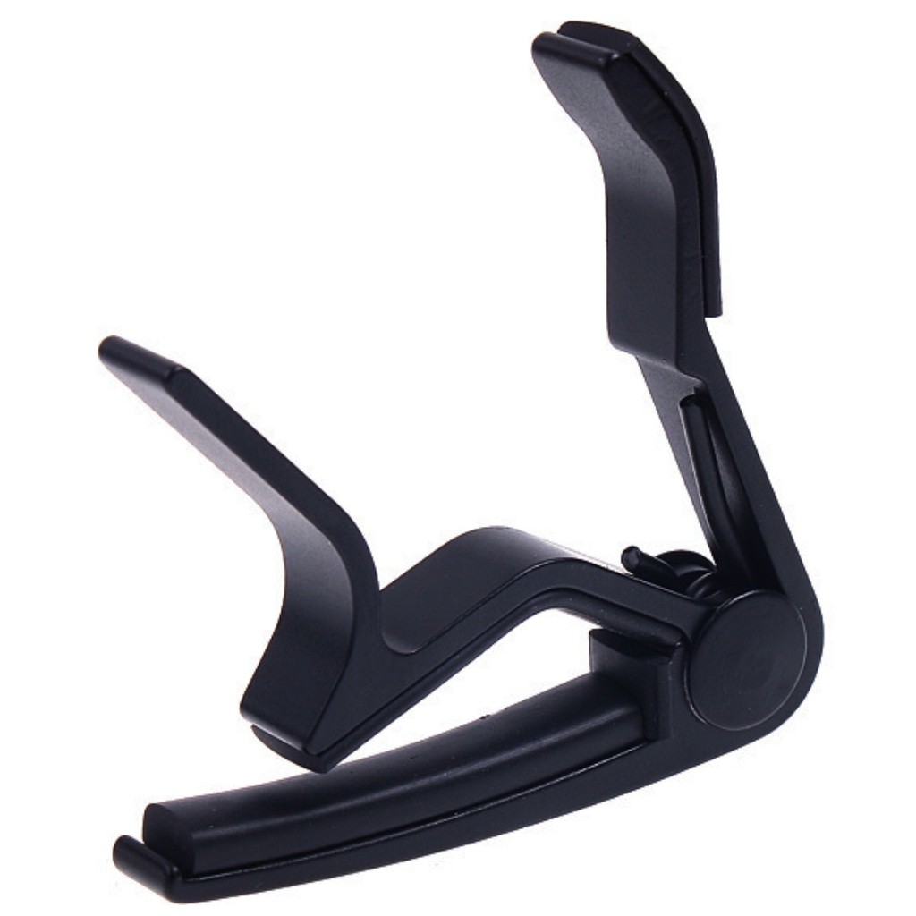 Capo Gitar Ukulele Aluminium Black {BISA COD}
