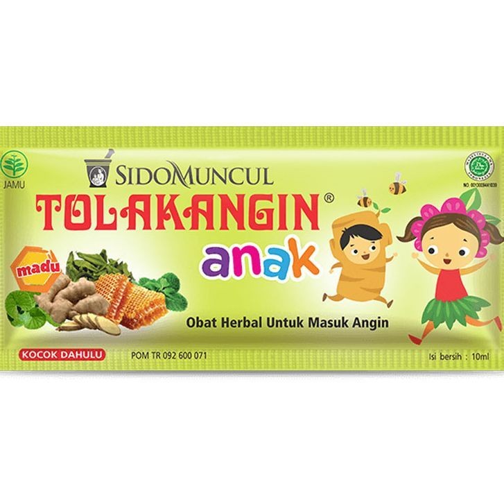Tolak Angin Anak Sidomuncul Rasa Madu Sachet