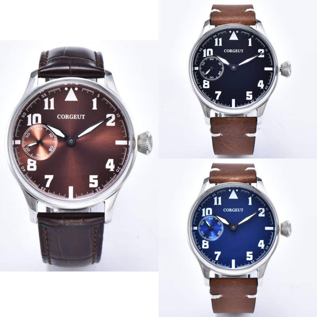 

43mm Seagull ST36 Manual Winding Mechanical Movement Watch 316L Stainless Steel Case Fashion Luminous Men's Watch