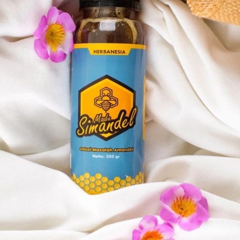 Madu simandel original obat amandel dan radang tenggorokan