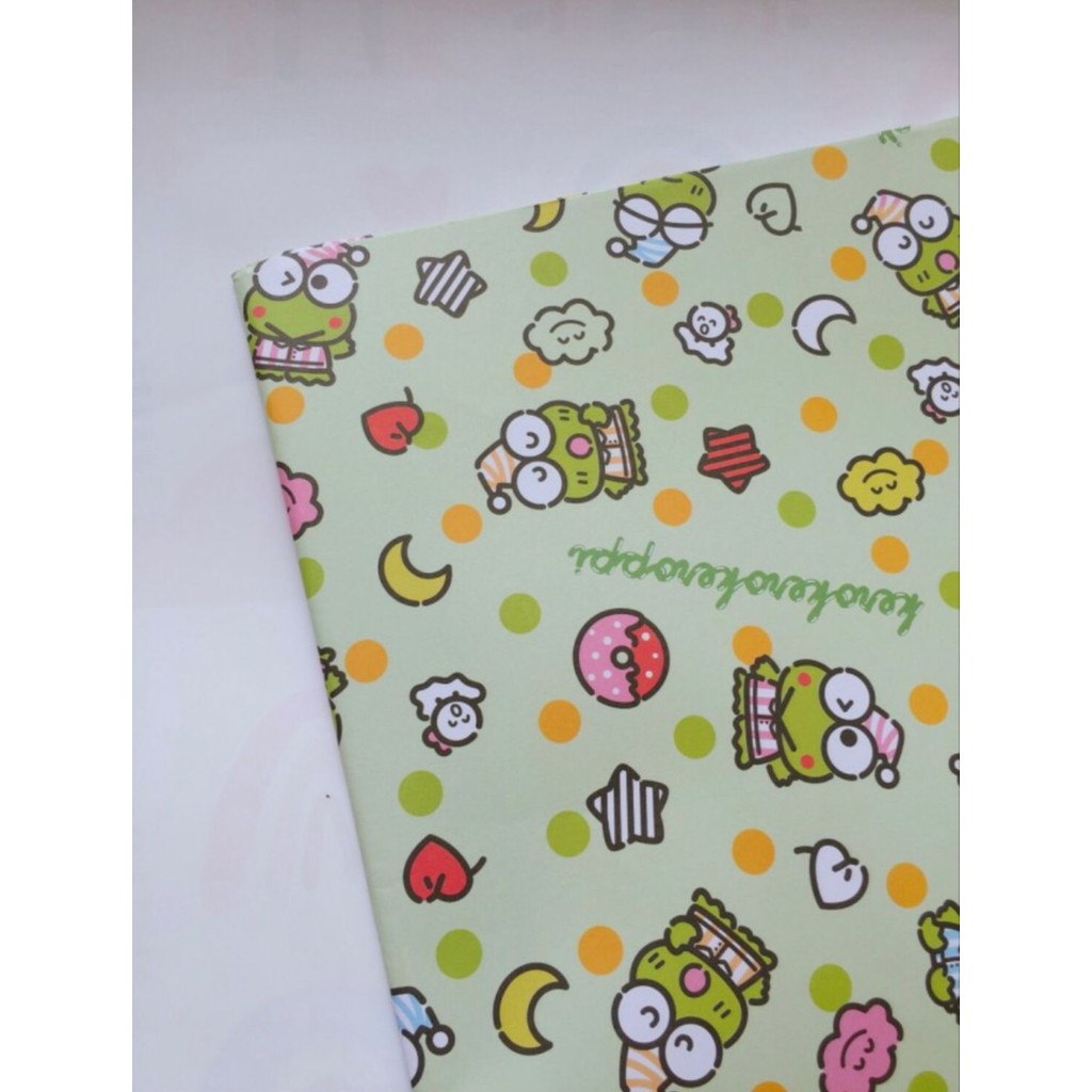 

kertas kado keroppi frog