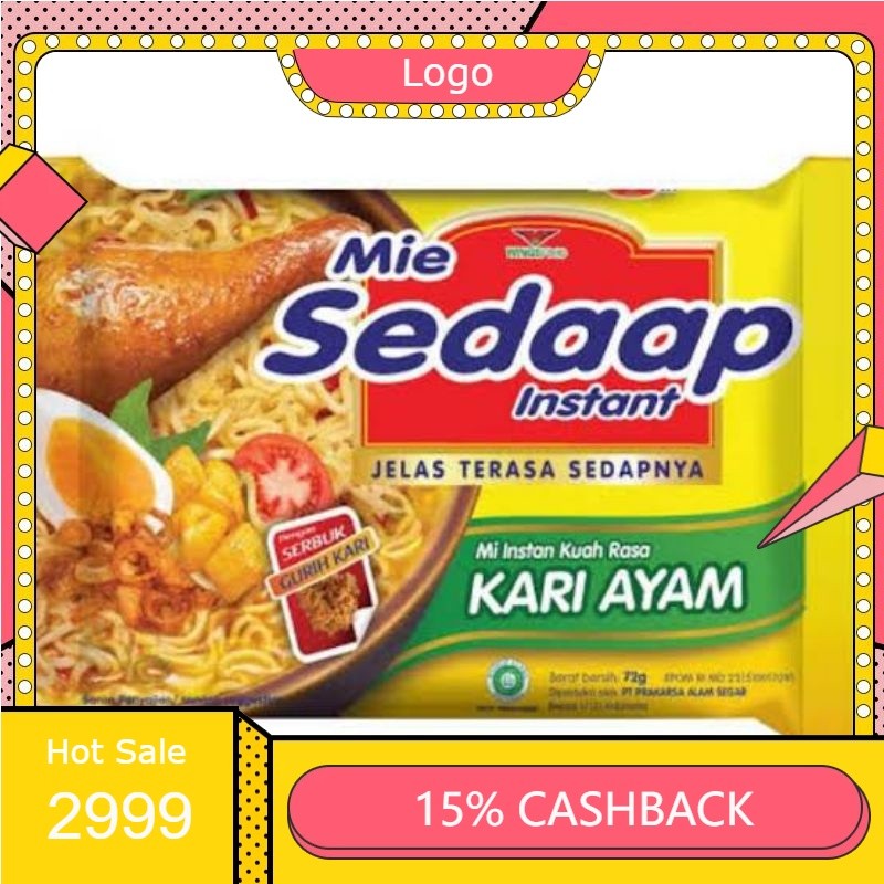 

Mie Sedaap Kari Ayam 72 Gr