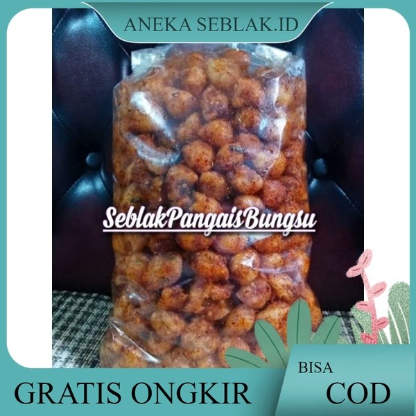 

siomay kering pedas extra daun jeruk isi 1000g gram /1kg