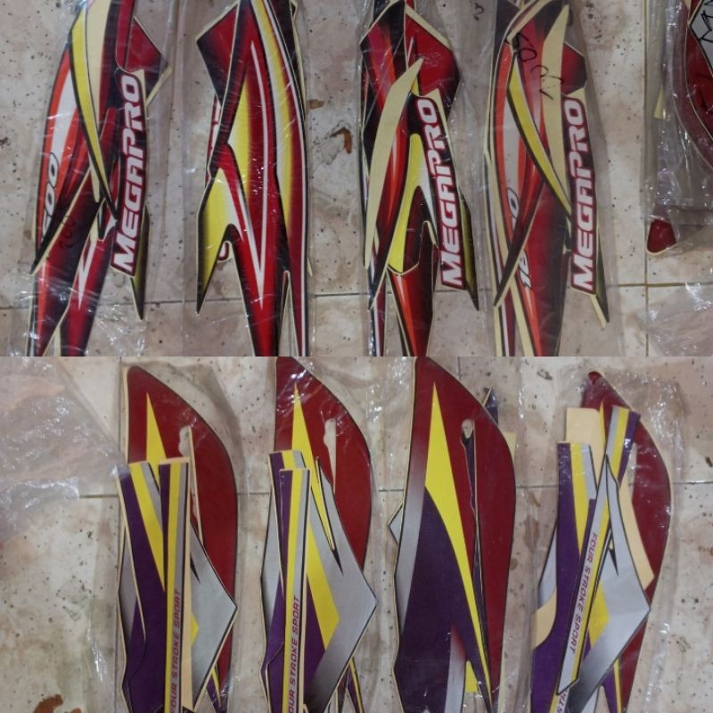 Stiker Lis Striping Mega Pro GL MAX 2001/2002 2005