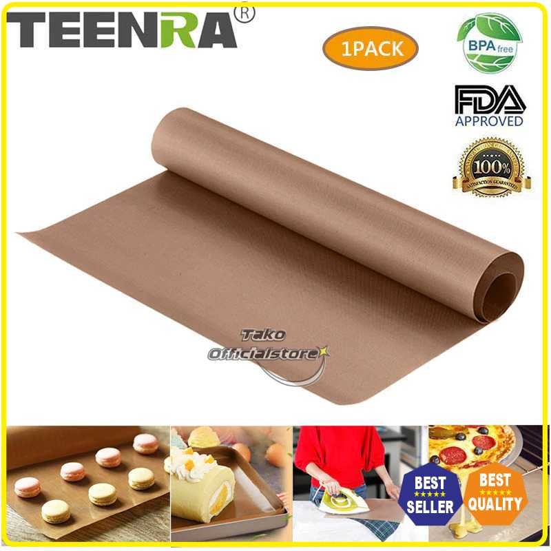 

TEENRA Alas Masak Non Stick Reusable Cake Oven Baking Tray Mat - TW-294