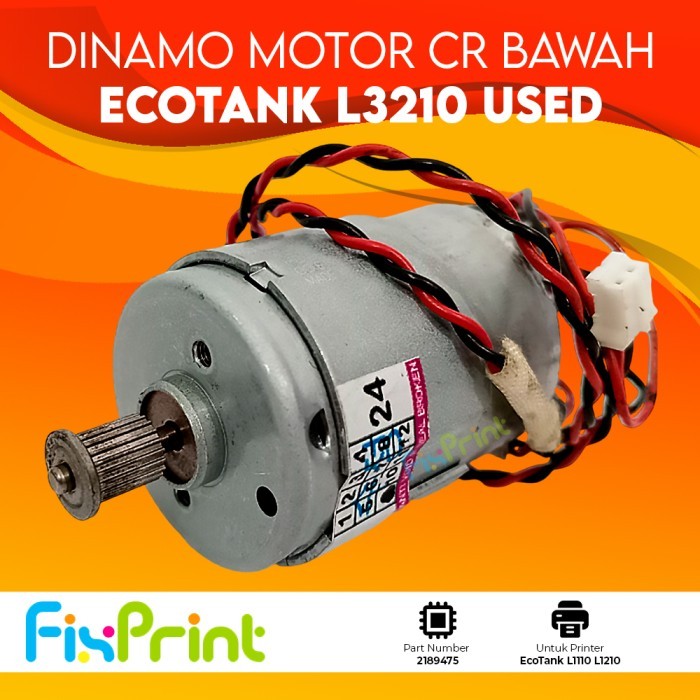 Dinamo Motor CR Carriage Epson L1210 L3210 Used Dinamo CR Samping Printer EcoTank L1110 L1210 L1216 