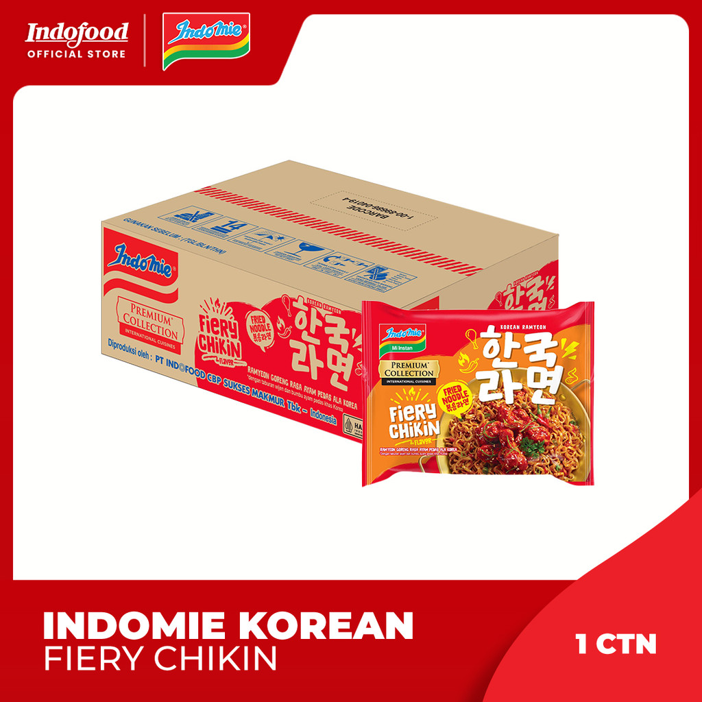 

CTN - Indomie Korean Fiery Chickin 94 Gr
