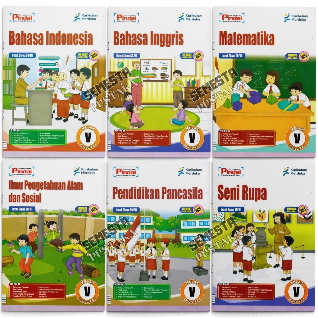 

LKS Pindai Kurikulum Merdeka Kelas 5 SD Semester 1 dan 2