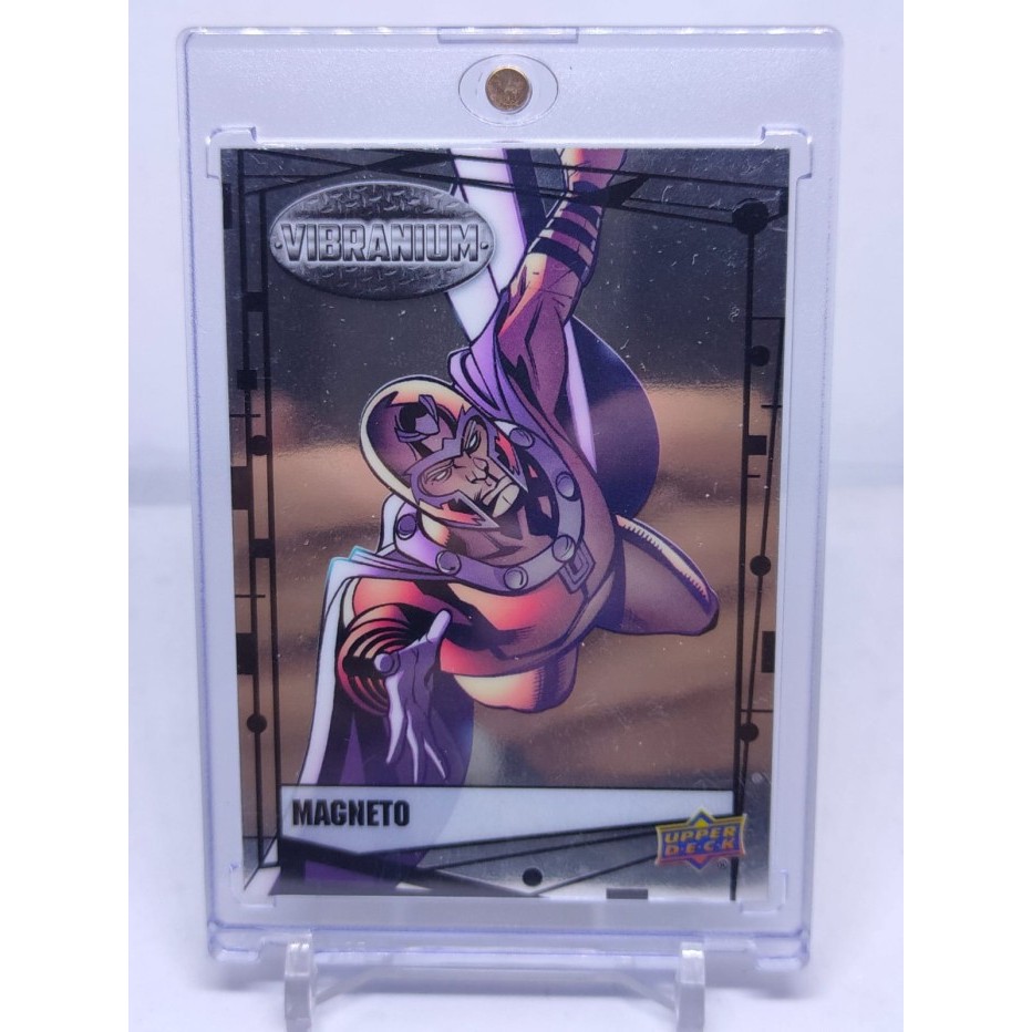 ORIGINAL kartu Upper Deck Marvel Vibranium Magneto XMEN X-MEN RARE