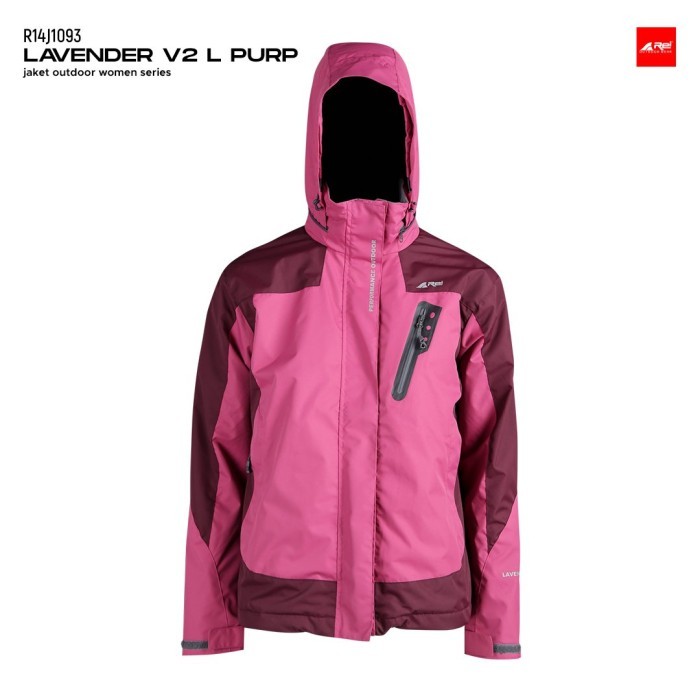 Jaket Gunung Wanita Rei Lavender V2 - Pink, L