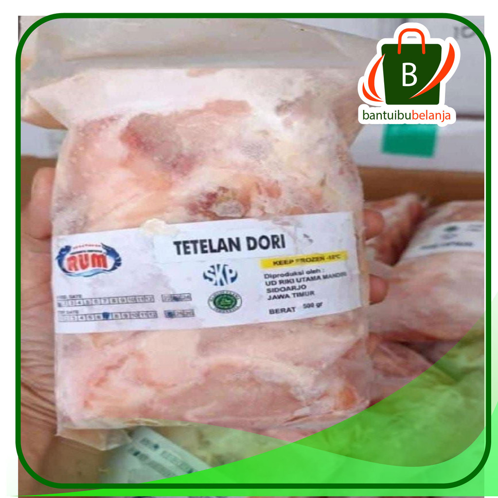 

Tetelan Ikan Dori (Frozen) per 500 gr