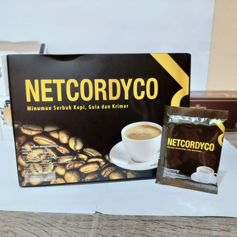 

NETCORDYCO COFFEE 1 BOX ISI 10 SACHET ORIGINAL ARNET