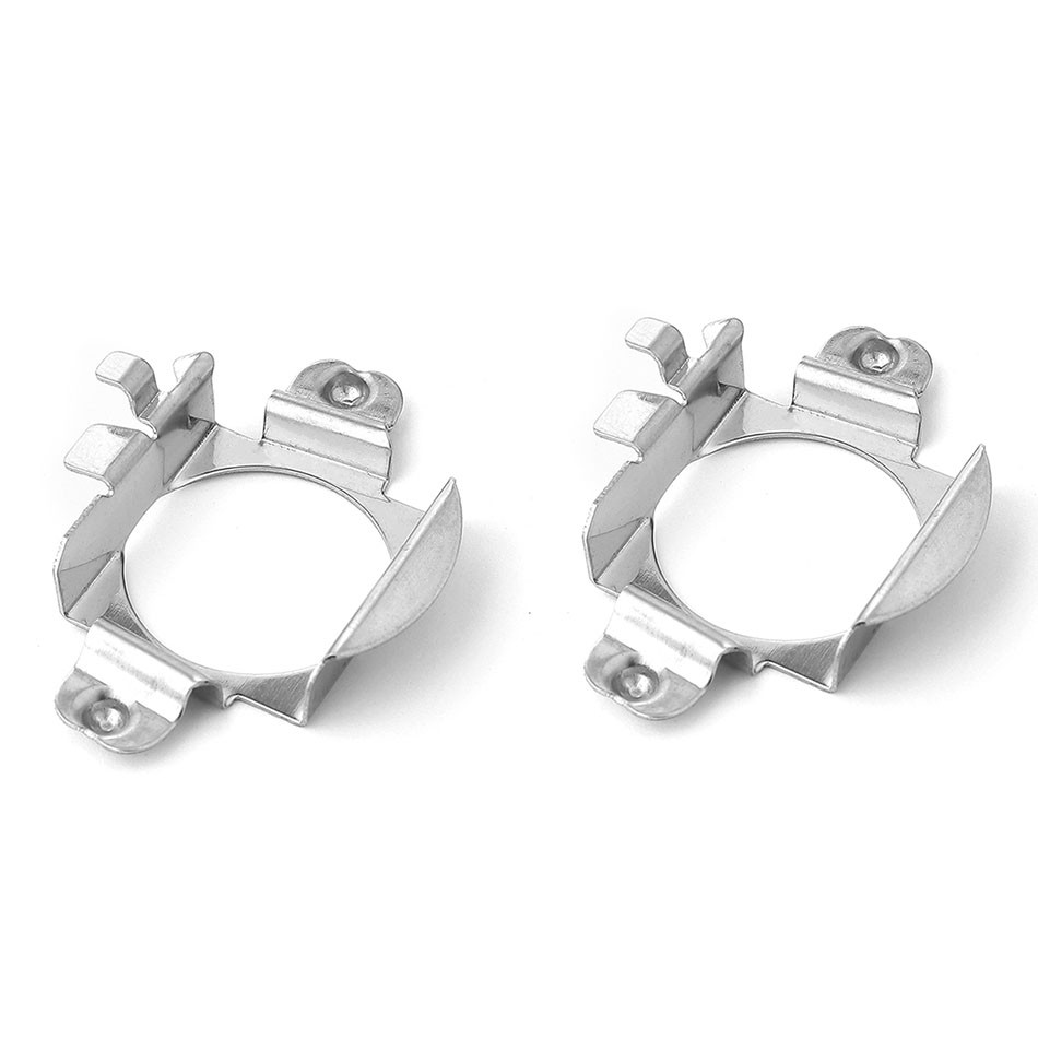 2PCS H7 LED Headlight Bulb Base Holder Adapter Socket For Mercedes Benz GLA C ML Ford Riich G5 FAW B