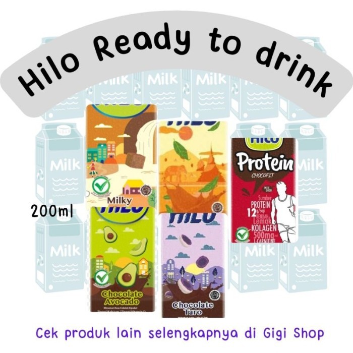 

Hilo UHT Susu Ready to Drink 200 ml