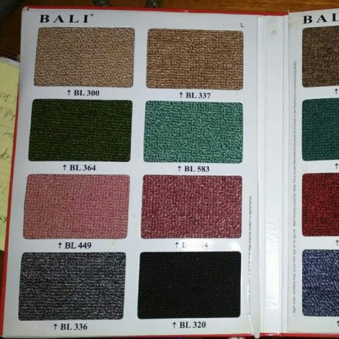 Karpet Polos Bali tebal 5mm karpet kantor meteran murah