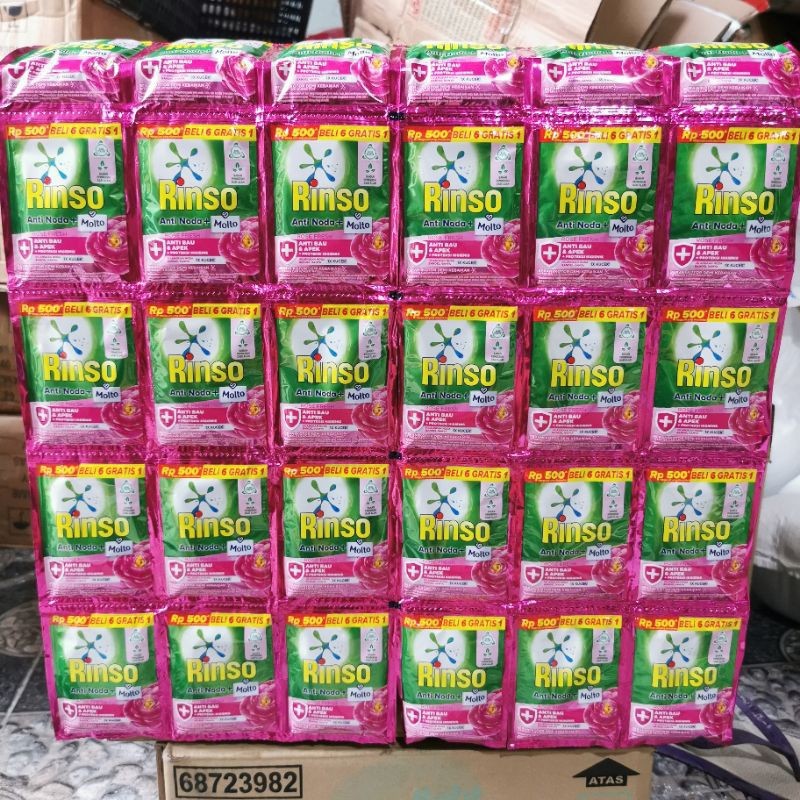 36 Pcs Rinso Sachet / Rinso Cair / Rinso Molto Cair
