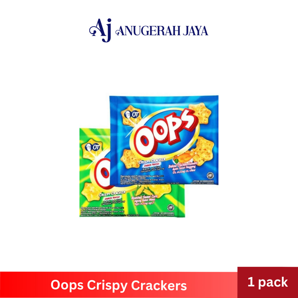 

Oops crispy crackers 1 renceng