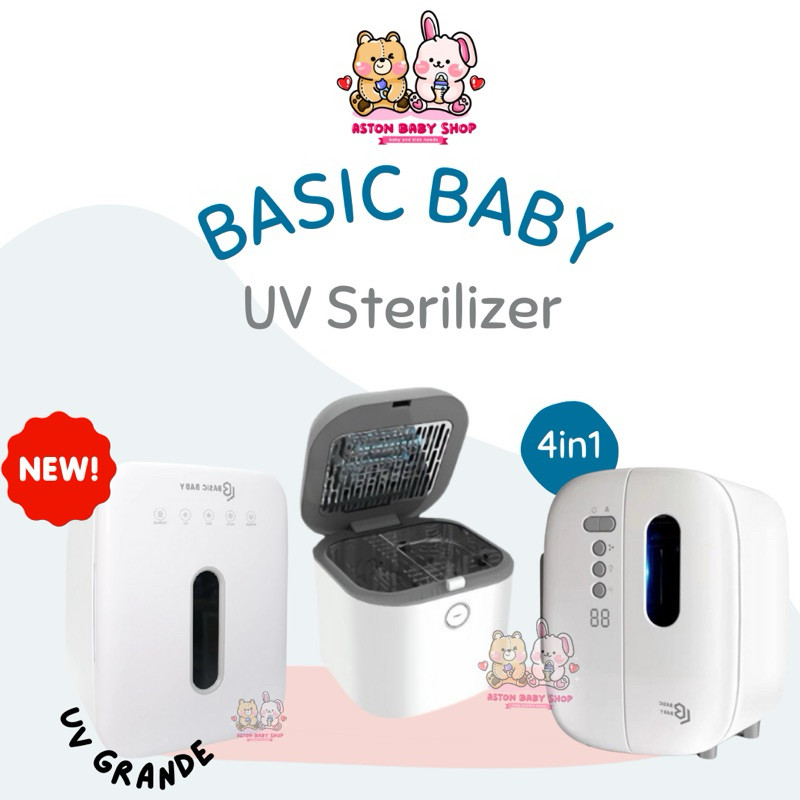 Basic Baby UV Sterilizer Box / Grande UV Box & Basic Baby Cabinet UV Sterilizer Multifunction Steril