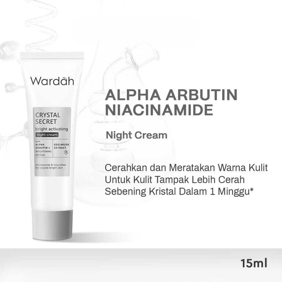 Wardah Crystal Secret Night Cream 15ml