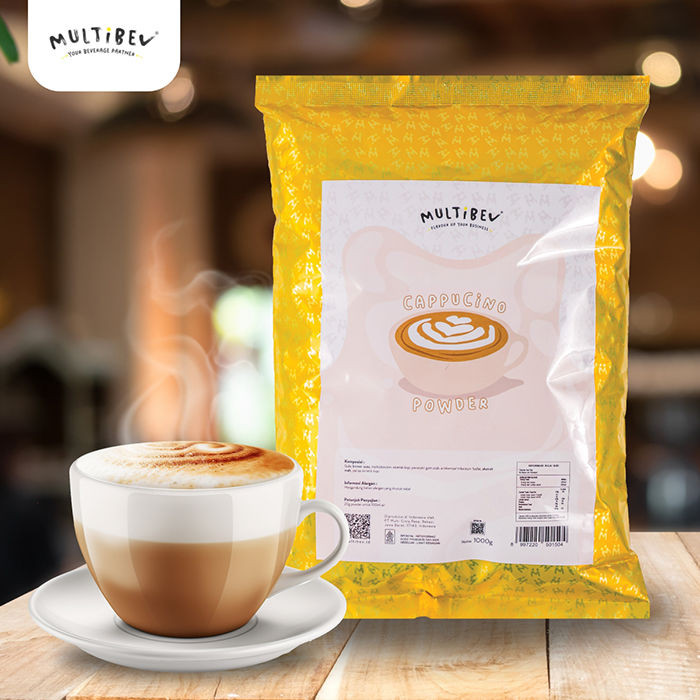 

MultiBev - Cappuccino Powder 1 Kg - Bubuk Minuman Rasa Cappuccino