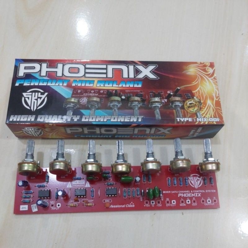 Penguat Mic ROLAND Mixer Roland 7 POT