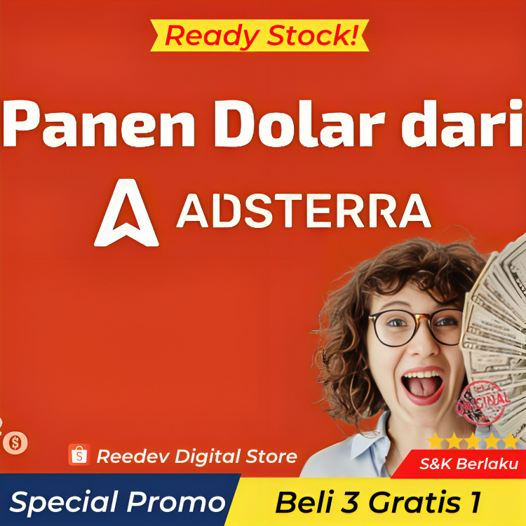 Panen Dolar dari Adsterra - Tingkatkan Earning Blog Adsterra - Asegi Digital Group