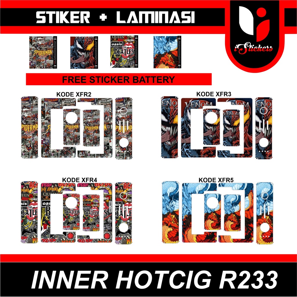 Garskin Inner R233 STICKER PREMIUM
