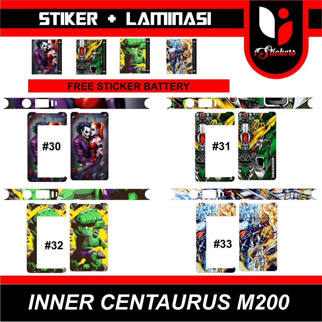 

Garskin Stiker M200 Inner+OUTER