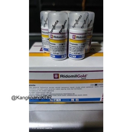 RIDOMIL GOLD CAIR 12,5ML FUNGISIDA SISTEMIK PERLAKUAN BENIH ORIGINAL