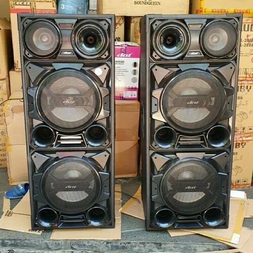 Speaker Aktif DAT DS 122 Bluetooth Karaoke Hajatan Double 12 inch x4