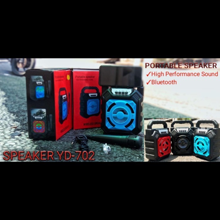 Speaker 668 Speaker bluetooth YD-668 NON MIC
