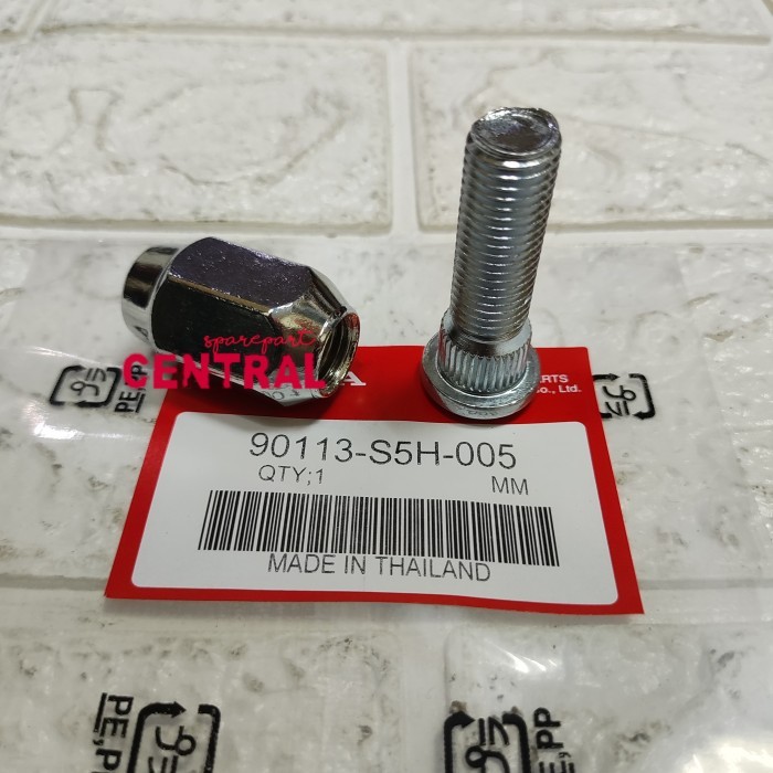 HUB BOLT BAUT MUR RACING RODA HONDA HRV CRV BRV ORIGINAL