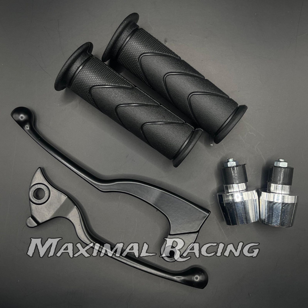 HANDLE REM SATU SET MOTOR HONDA BEAT KARBU VARIO LAMA VARIO TECHNO 1SET GRIP DAN JALU STANG BANDUL