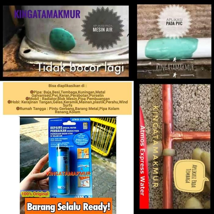 lem pipa bocor atmos underwater