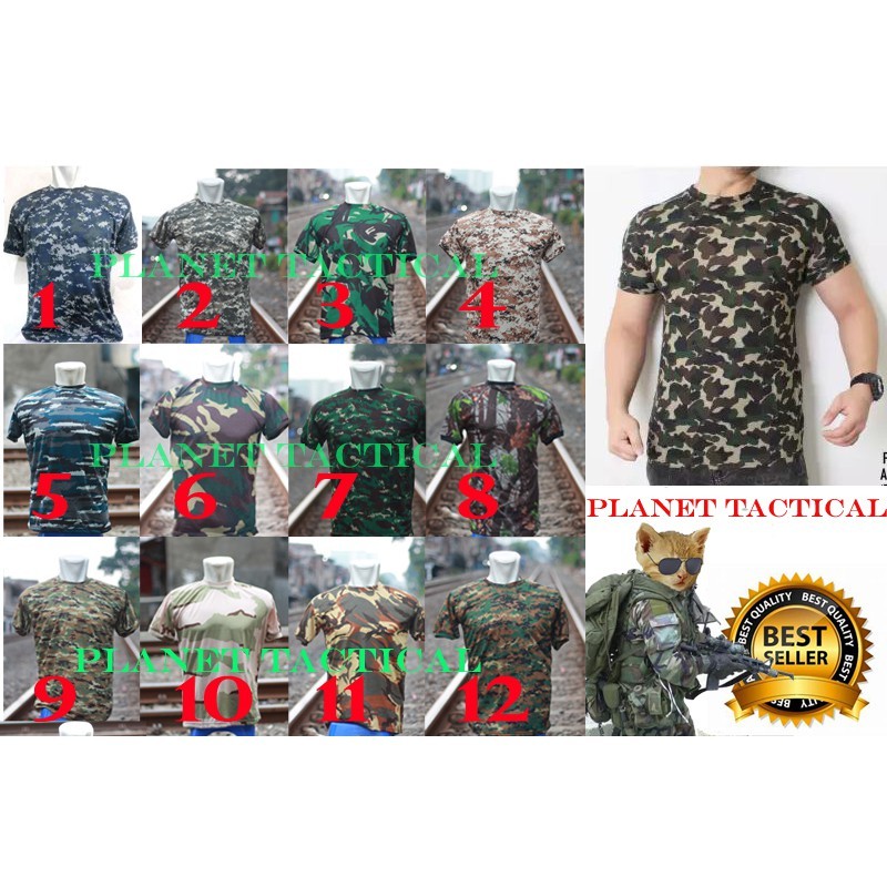 NEW Kaos Army / Kaos loreng army / kaos loreng pria / kaos loreng