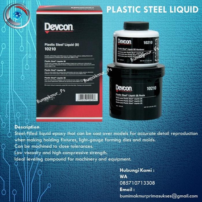 Devcon 10210 Plastic Steel Liquid B
