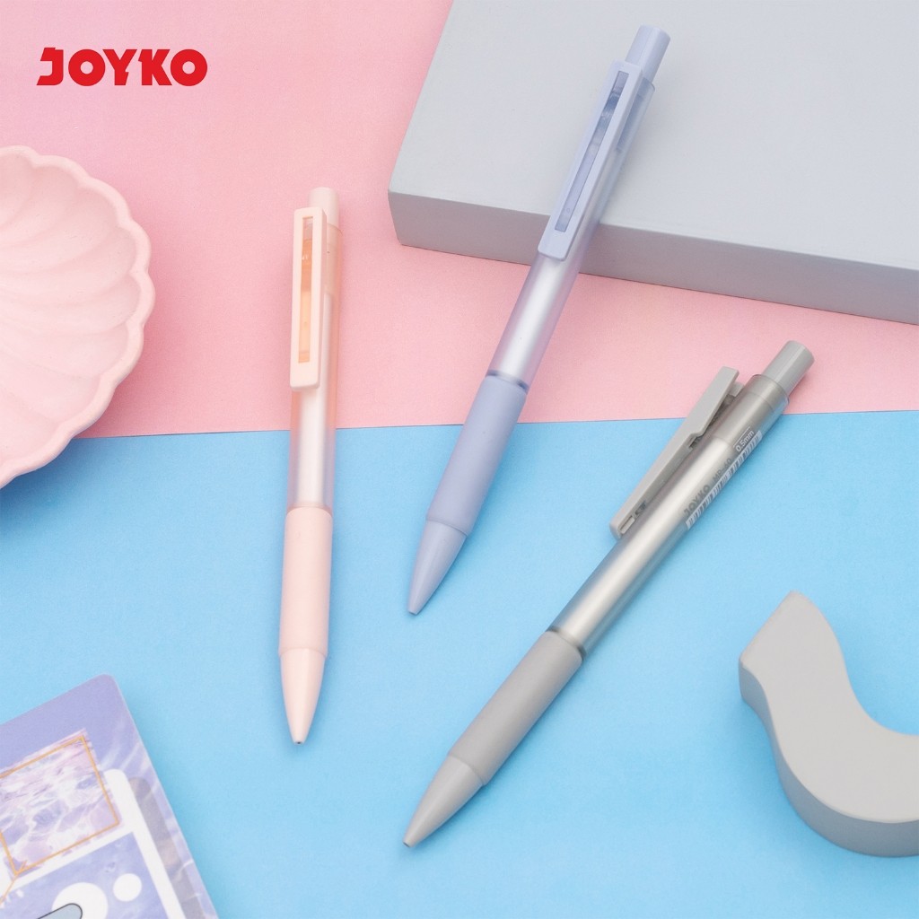 

JAMIN MURAH !!!JOYKO MECHANICAL PENCIL 0.5MM CLICKER PENSIL MEKANIK 0.5 JOYKO CETEK MP-60 BOX [24PCS](BISA LANGSUNG ORDER)
