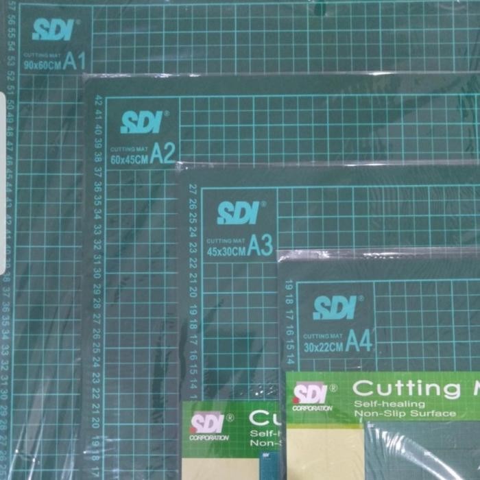 

SDI CUTTING MAT A2 60X45 CM TEBAL 0.3mm